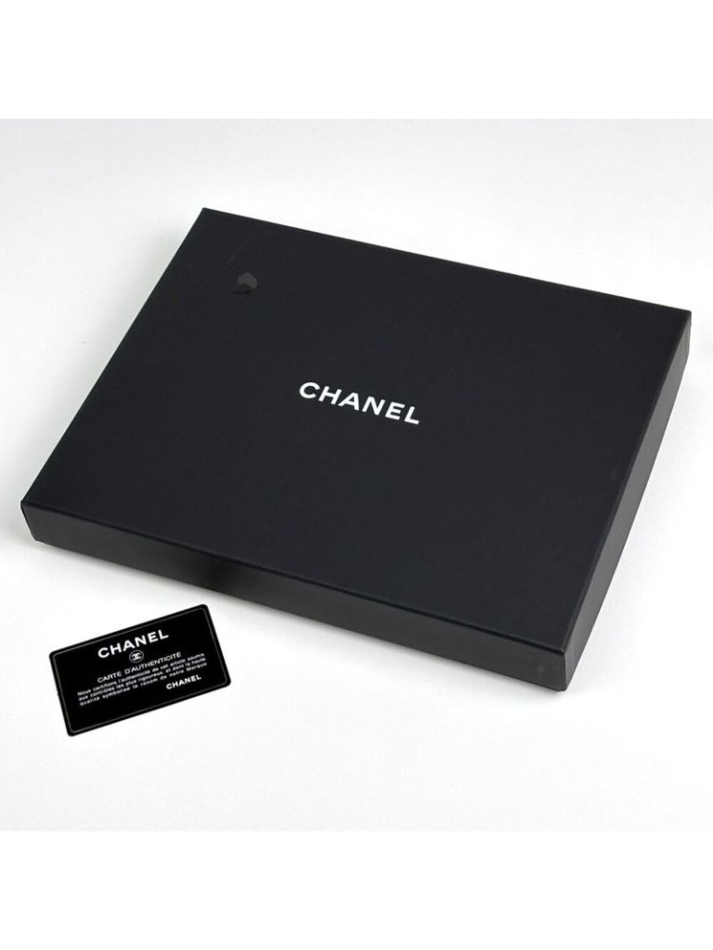 Chanel Camellia Clutch Pouch Second CC Logo - Picture 9 of 9